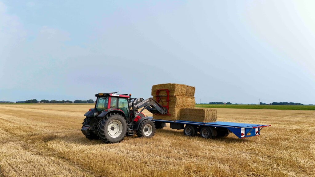 Trekker met voorlader